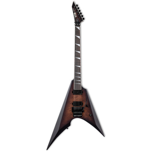 LTD ARROW QM DARK BROWN SUNBURST SATIN Guitarra Eléctrica