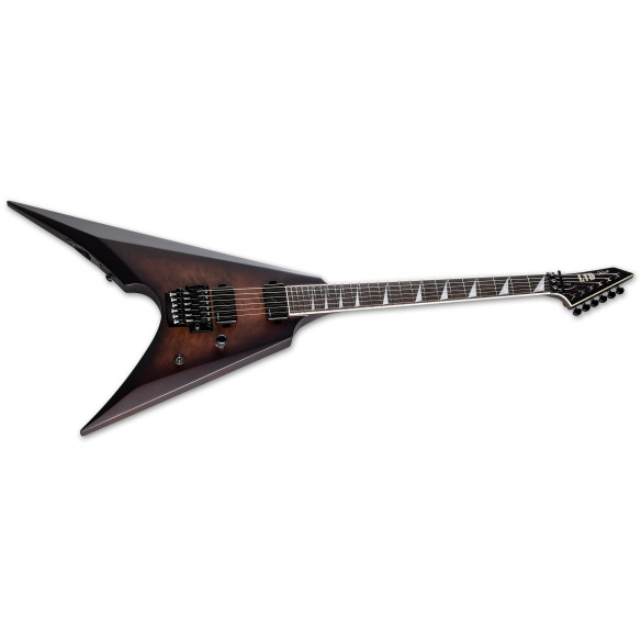 LTD ARROW QM DARK BROWN SUNBURST SATIN Guitarra Eléctrica
