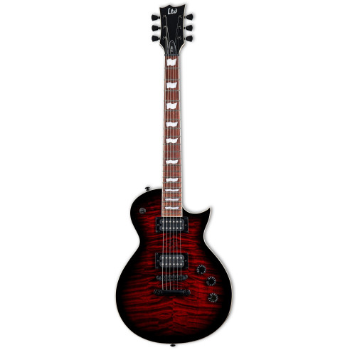 LTD EC-256 QM SEE THRU BLACK CHERRY SUNBURST Guitarra Eléctrica