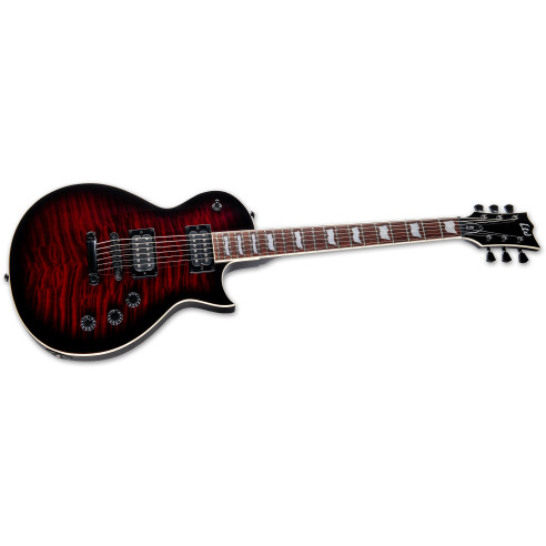LTD EC-256 QM SEE THRU BLACK CHERRY SUNBURST Guitarra Eléctrica