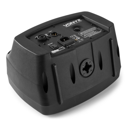 Vonyx V205B Personal Monitor autoamplificado,USB,MP3, Bluetooth, Altavoz 5", 80 W,