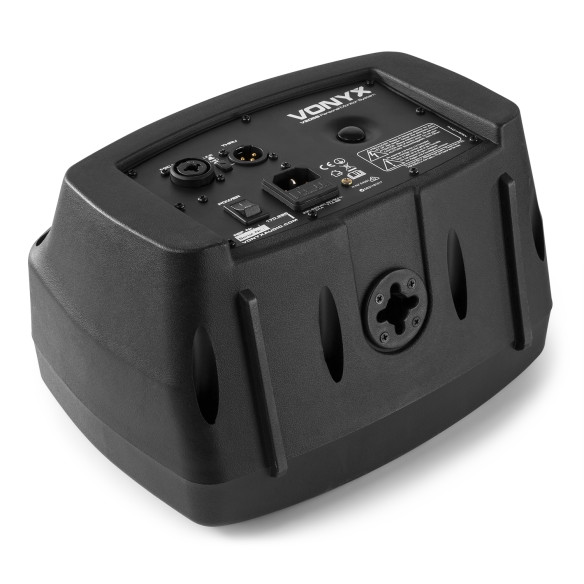 Vonyx V205B Personal Monitor autoamplificado,USB,MP3, Bluetooth, Altavoz 5", 80 W,