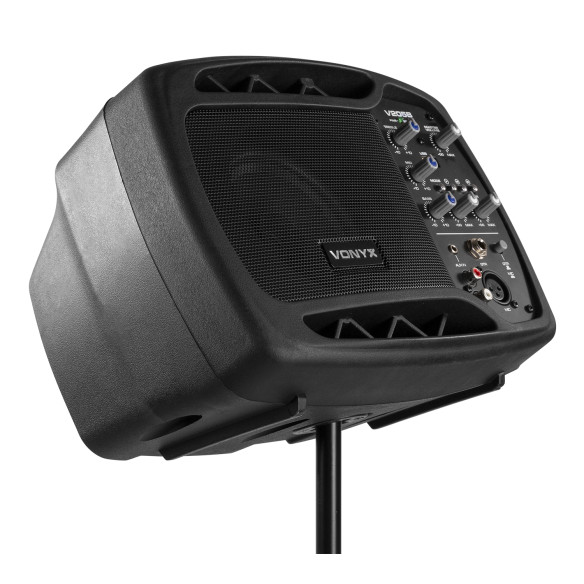 Vonyx V205B Personal Monitor autoamplificado,USB,MP3, Bluetooth, Altavoz 5", 80 W,