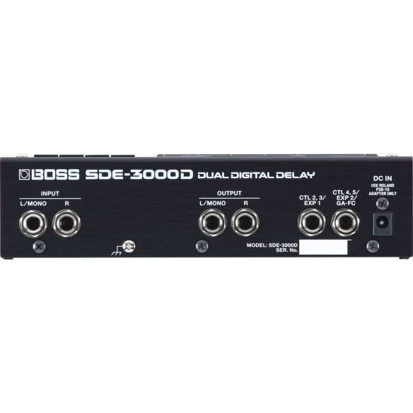 Boss SDE-3000D Pedal de Delay Dual Boss SDE-3000D Pedal de Delay Dual