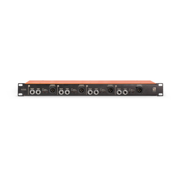 PALMER BRIDGE 4P Caja DI pasiva 4 canales formato Rack 19" PALMER BRIDGE 4P Caja DI pasiva 4 canales formato Rack 19"