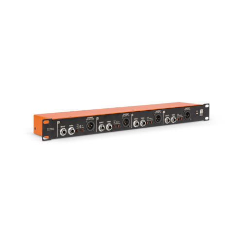 PALMER BRIDGE 4A Caja DI activa 4 canales formato Rack 19"