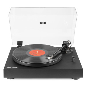 Audizio RP340 Giradiscos Hi-Fi HQ negro