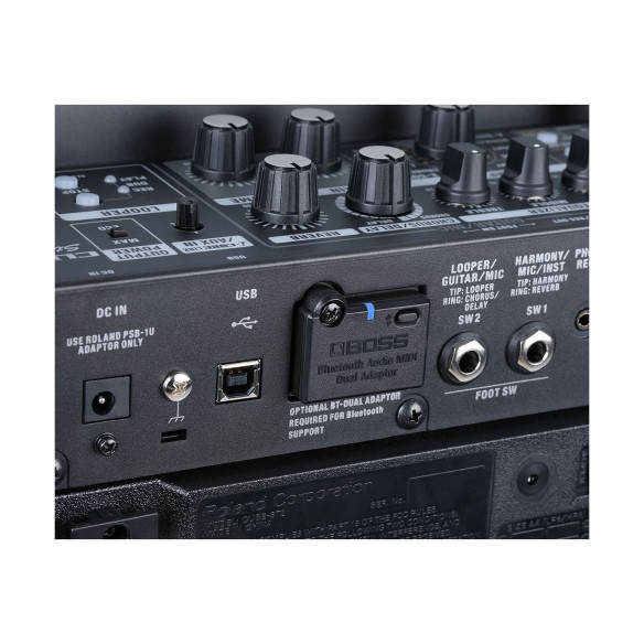 Boss BT-DUAL, Adaptador dual de Audio MIDI Bluetooth Compatible con CUBE Street II . Boss BT-DUAL, Adaptador dual de Audio MIDI Bluetooth Compatible con CUBE Street II .