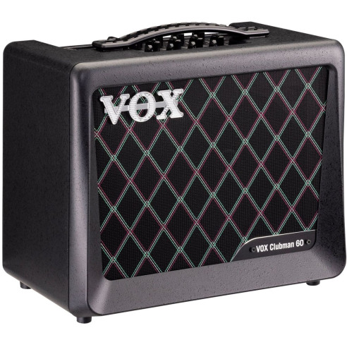 comprar Amplificador a Válvulas VOX CLUBMAN 60 para guitarras Hollowbody, con potencia de 50w y un altavoz de 8".