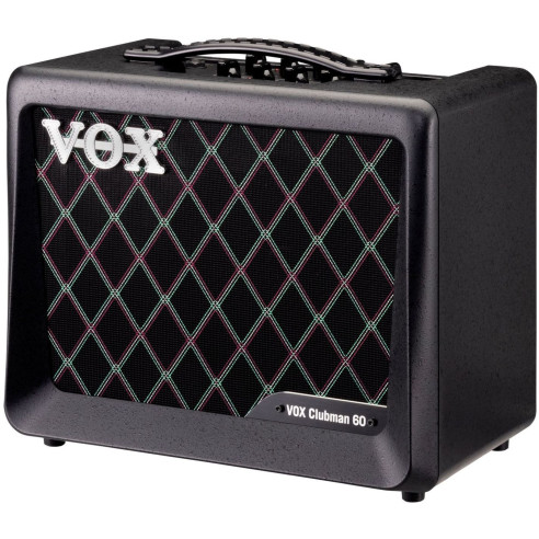 comprar Amplificador a Válvulas VOX CLUBMAN 60 para guitarras Hollowbody, con potencia de 50w y un altavoz de 8".