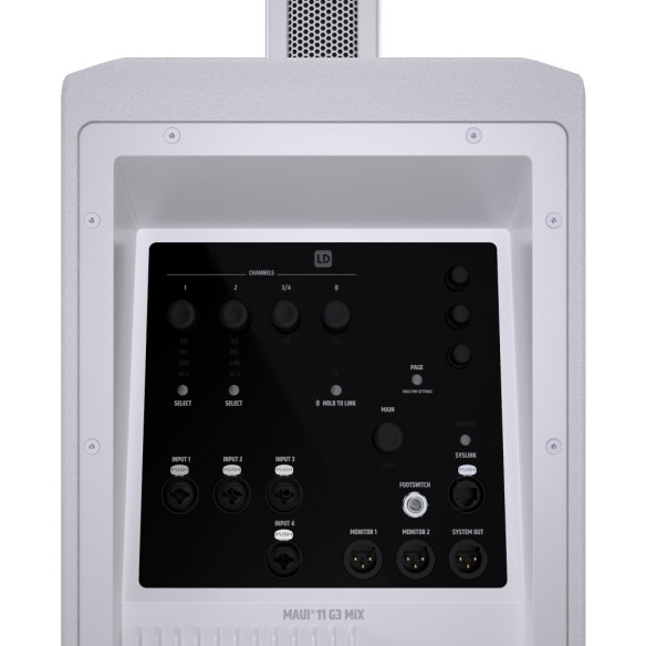 LD Systems MAUI 11 G3 MIX W Sistema de PA Portátil Blanco