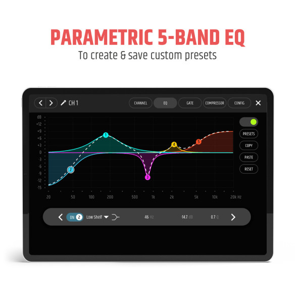 LD Systems MAUI 11 G3 MIX W Sistema de PA Portátil Blanco