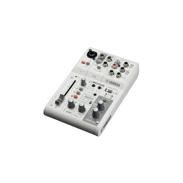 YAMAHA AG03MK2 WHITE LSPK Pack de grabación