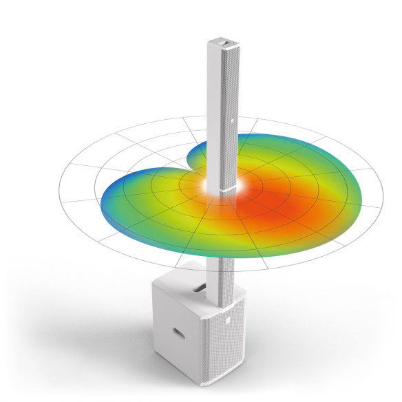 LD Systems MAUI 28 G3 MIX W Sistema de PA Portátil Blanco