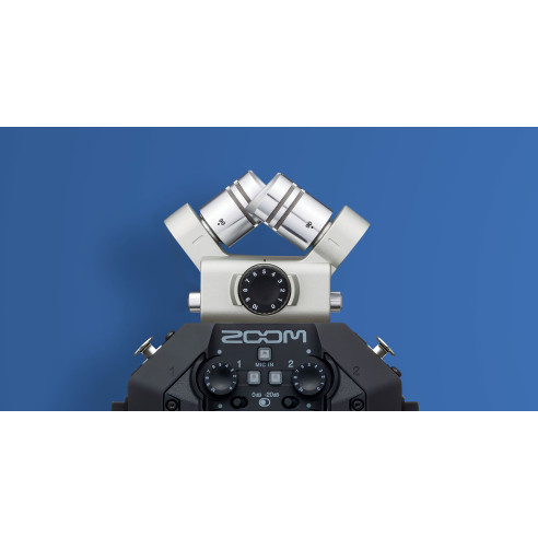 Zoom H8  MS PACK Grabadora de 8 pistas  Interface USB  2 Cápsulas