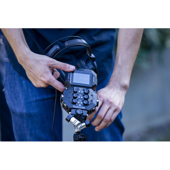 Zoom H8  MS PACK Grabadora de 8 pistas  Interface USB  2 Cápsulas