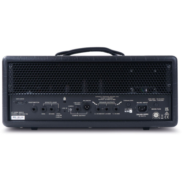 Blackstar HT-20RH MKIII Cabezal a válvulas para Guitarra Blackstar HT-20RH MKIII Cabezal a válvulas para Guitarra