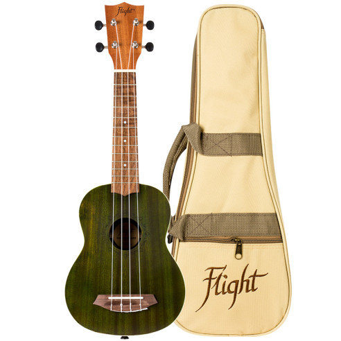 FLIGHT NUS-380 Ukelele Soprano Gemstone Jade