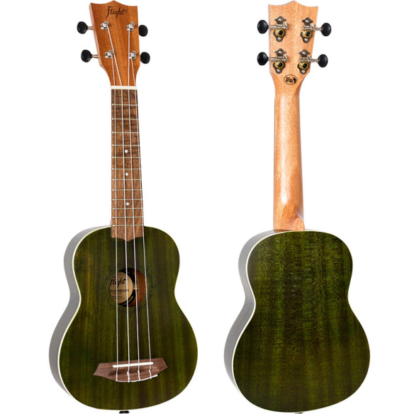 FLIGHT NUS-380 Ukelele Soprano Gemstone Jade