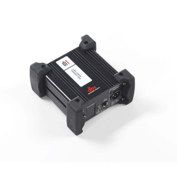 Caja de Inyección Directa Activa dBx Di1 de un canal compatible HARMAN Connected PA.