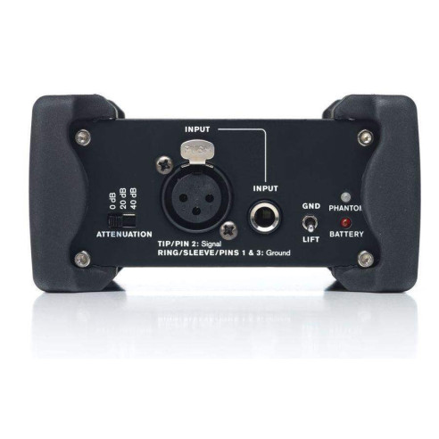 Caja de Inyección Directa Activa dBx Di1 de un canal compatible HARMAN Connected PA.