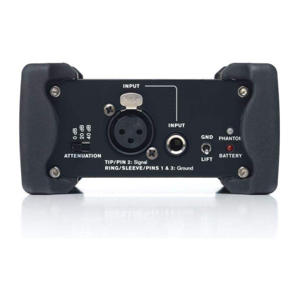 Caja de Inyección Directa Activa dBx Di1 de un canal compatible HARMAN Connected PA.