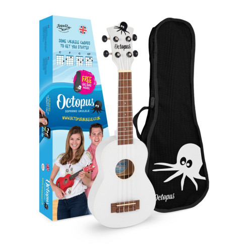 OCTOPUS UK-205WHS Ukelele Soprano Blanco