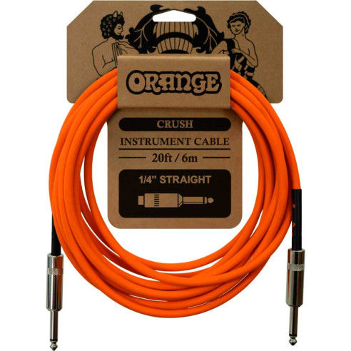 Compra Cable Jack recto/Jack recto 6m Crush online | MusicSales