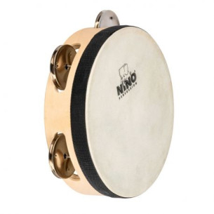 NINO PERCUSSION NINO942 Pandereta con parche de 15 cm