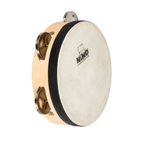 NINO PERCUSSION NINO942 Pandereta con parche de 15 cm