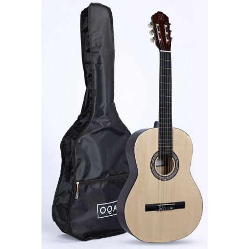 Oqan QGC-1S STARTER PACK Guitarra Clásica Iniciación con Funda