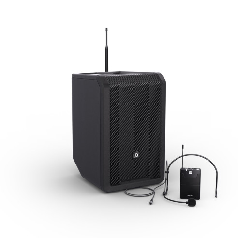 LD SYSTEMS ANNY 8 BPH B8 Altavoz de PA portátil a batería con Bluetooth