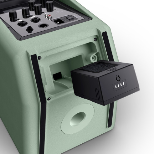 LD Systems ANNY 8 BPH B8 GN Altavoz de PA portátil a batería con Bluetooth