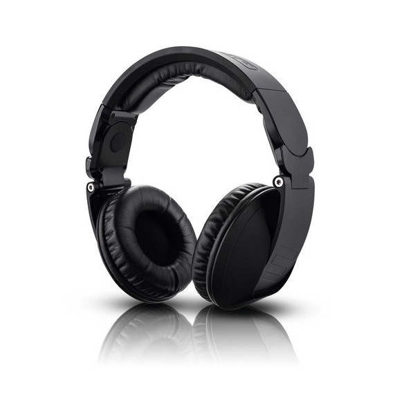 Auriculares profesionales para DJ RELOOP RHP-20 Knight, Retráctiles, giratorios y muy cerrados, Color anodizado negro