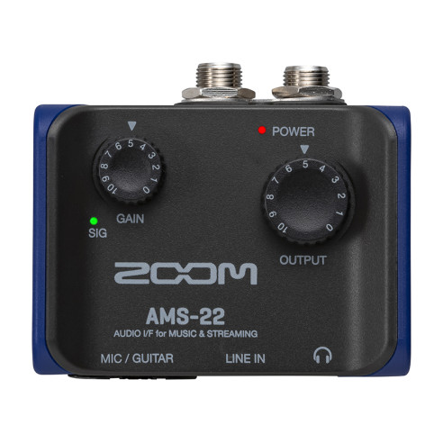 ZOOM AMS-22 Interface de audio para grabación y streaming