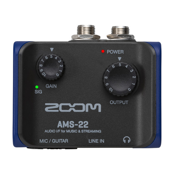 ZOOM AMS-22 Interface de audio para grabación y streaming
