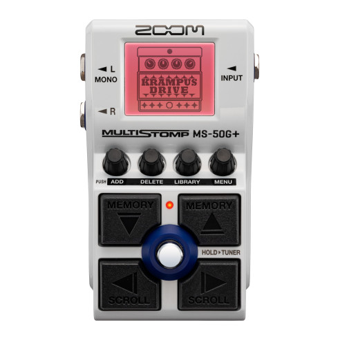 ZOOM MS-50G + Pedal multiefectos Guitarra