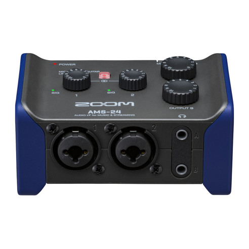 ZOOM AMS-24 Interface de audio para grabación y streaming