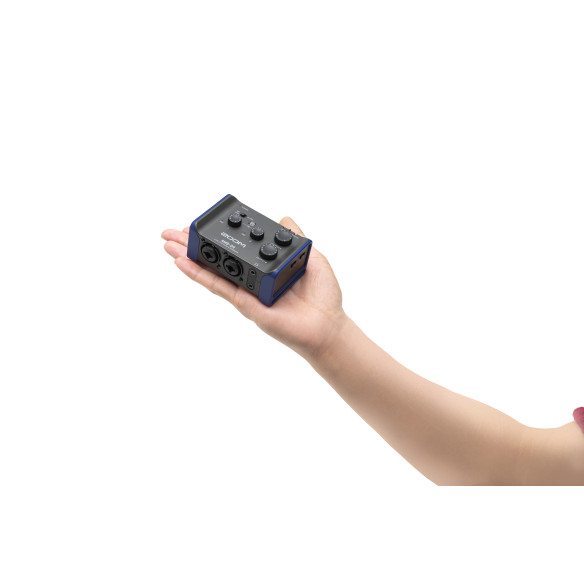 ZOOM AMS-24 Interface de audio para grabación y streaming