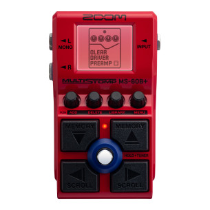 Zoom MS-60B   Pedal multiefectos para bajo