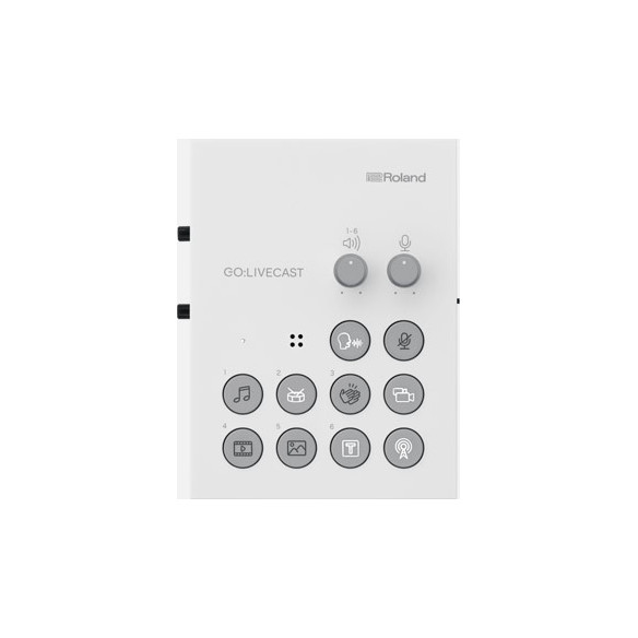 Estudio de streaming en vivo para smartphone Roland Go:Livecast. para webcasting con smartphone o tableta. Estudio de streaming en vivo para smartphone Roland Go:Livecast. para webcasting con smartphone o tableta.