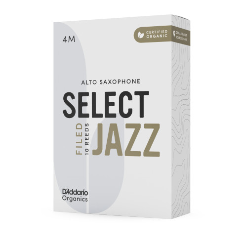 comprar Caja 10 Cañas D'Addario Saxo Alto Organic Select Jazz Limadas 4 media.