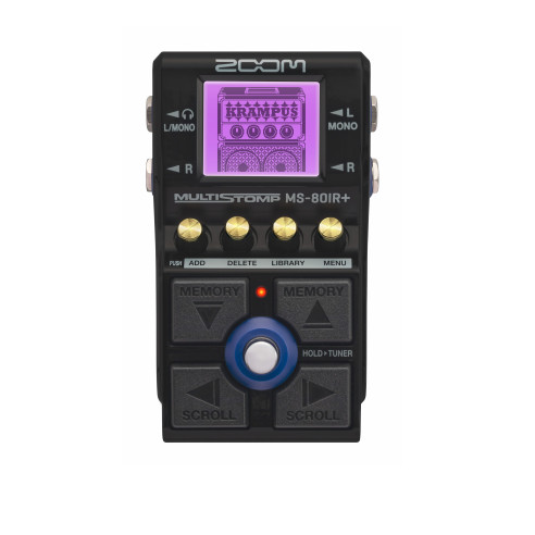 ZOOM MS-80IR Pedal Simulador de Amplificador y Pantalla