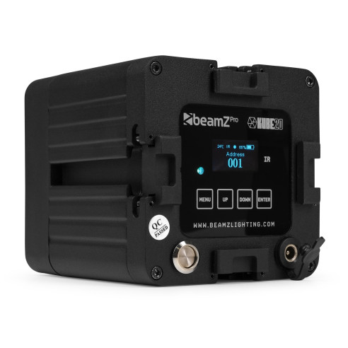 BEAMZ KUBE20BK Foco Led wash a batería linkeable exterior