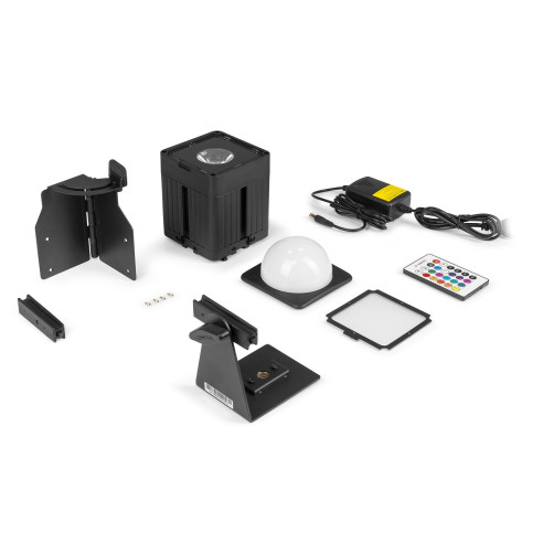 BEAMZ KUBE20BK Foco Led wash a batería linkeable exterior