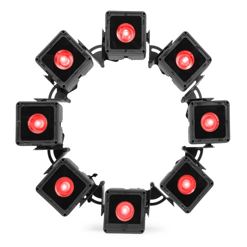 BEAMZ KUBE20BK Foco Led wash a batería linkeable exterior