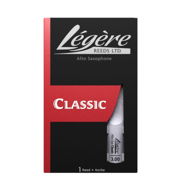 LEGERE Caña Sintética Saxo Alto Standard nº 3 LEGERE Caña Sintética Saxo Alto Standard nº 3