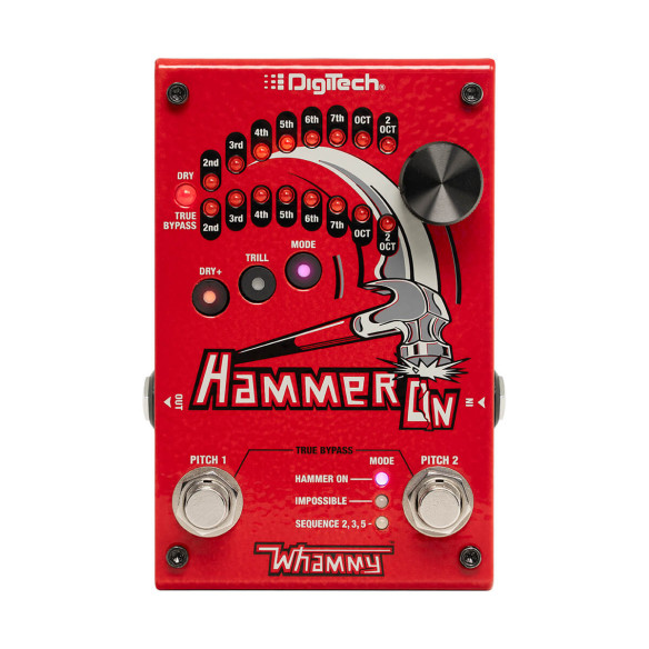 Digitech WHAMMY HAMMER ON Pedal octavador/pitch