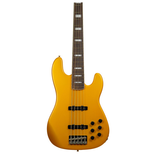 Markbass GV 5 GLOXY CR RW METALLIC YELLOW Bajo Eléctrico 5 Cuerdas