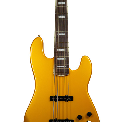 Markbass GV 5 GLOXY CR RW METALLIC YELLOW Bajo Eléctrico 5 Cuerdas